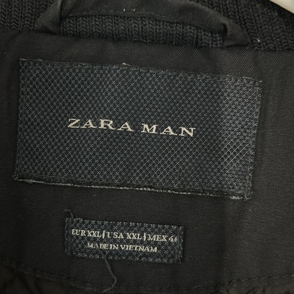 Men’s Zara Man XXL Jacket Black - Picture 2 of 10
